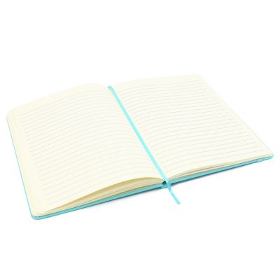 Блокнот A5 "Monte" с линованными страницами, бирюзовый-1
