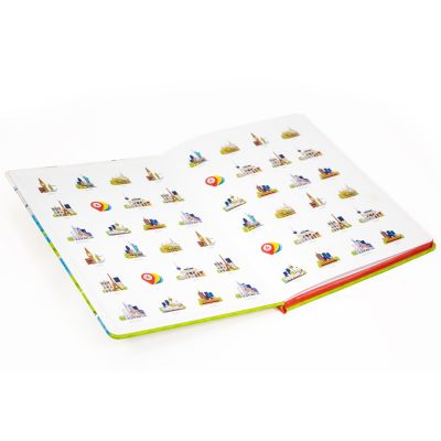 Записная книжка в клетку 15.5x21 Город R1-2441144-2