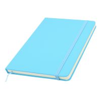 Блокнот A5 "Monte" с линованными страницами, голубой