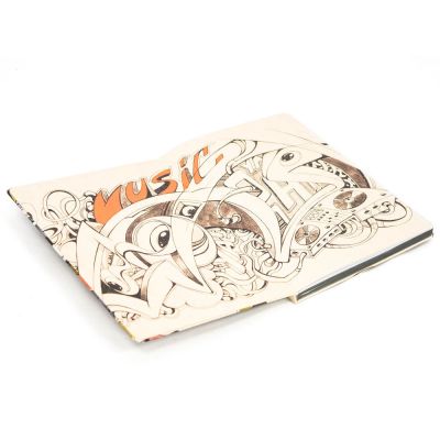 Записная книжка в клетку 15.5x21 Граффити R1-2443844-1