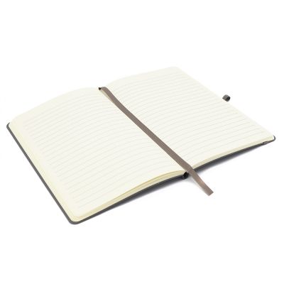 Блокнот А5 "Legato" с линованными страницами, серый-1