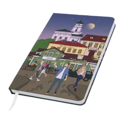 Записная книжка Dziuna Зыбицкая в клетку 10,5 x 16 см-0