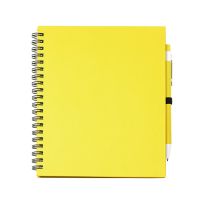 Блокнот Leynax с ручкой, жёлтый