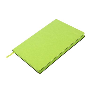 Блокнот A5 "Beam" c линованными страницами, зелёный-0