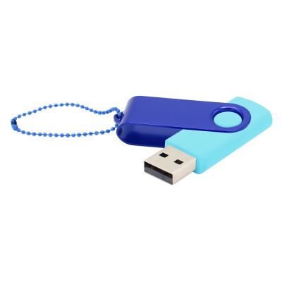 Флешка Designer To Go 2.0 USB 16Gb, бирюзовый/синий-0