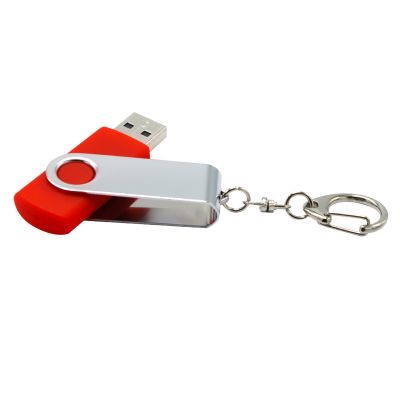 Флешка Twist 16 Гб в футляре, красная-1