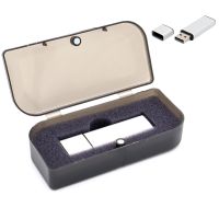 Флешка Loon 16 Гб в футляре, серебристая