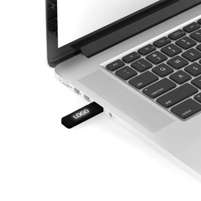 Флешка Suomi, 16 Гб, металлическая, с подсветкой, белая-2