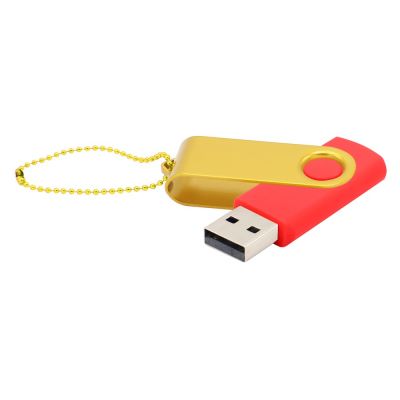 Флешка Designer To Go 2.0 USB 16Gb, красный/желтый-0