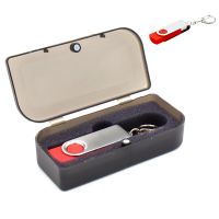 Флешка Twist 16 Гб в футляре, красная