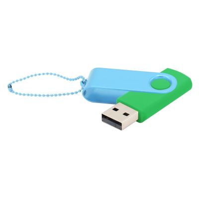Флешка Designer To Go 2.0 USB 16Gb, зеленый/бирюзовый-0