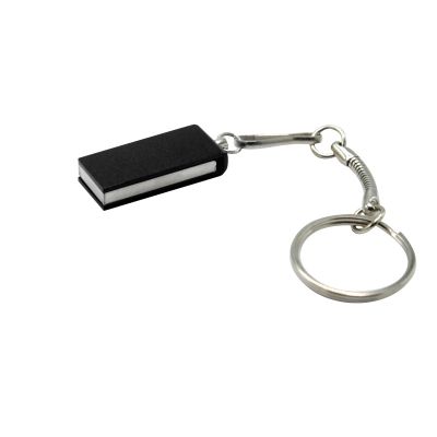 Флешка Slim 16 Гб в футляре, черная-1