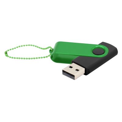 Флешка Designer To Go 2.0 USB 16Gb, черный/зеленый-0