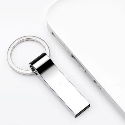 Флешка "Ring rail" 16 Гб, металл, серебро глянец-1