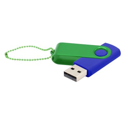 Флешка Designer To Go 2.0 USB 16Gb, синий/зеленый-0