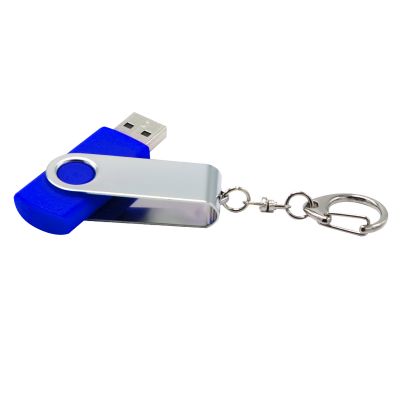 Флешка Twist 16 Гб в футляре, синяя-1