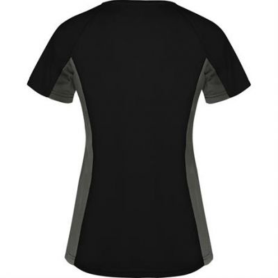 Спортивная футболка SHANGHAI WOMAN женская, ЧЕРНЫЙ/ТЕМНЫЙ ГРАФИТ 2XL-1