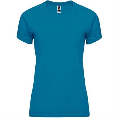 Спортивная футболка BAHRAIN WOMAN женская, ЛУННЫЙ ГОЛУБОЙ 2XL-0