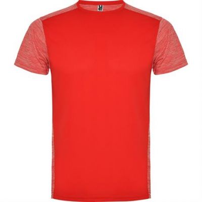 Спортивная футболка ZOLDER мужская, КРАСНЫЙ/ПЁСТРЫЙ КРАСНЫЙ 2XL-0