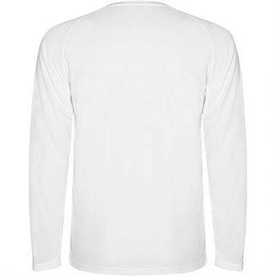 Спортивная футболка MONTECARLO L/S мужская, БЕЛЫЙ XL-1