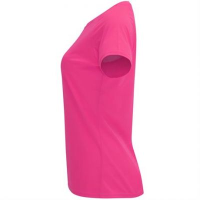 Спортивная футболка BAHRAIN WOMAN женская, ФЛУОРЕСЦЕНТНЫЙ РОЗОВЫЙ S-2