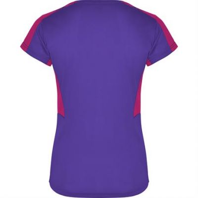Спортивная футболка SUZUKA женская, ЛИЛОВЫЙ/ТЕМНО-РОЗОВЫЙ 2XL-1