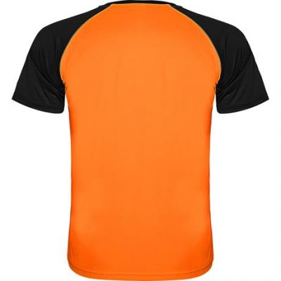 Спортивная футболка INDIANAPOLIS мужская, ФЛУОРЕСЦЕНТНЫЙ ОРАНЖЕВЫЙ/ЧЕРНЫЙ 3XL-1
