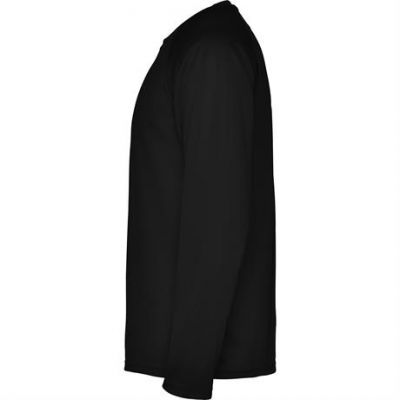 Спортивная футболка MONTECARLO L/S мужская, ЧЕРНЫЙ 2XL-2