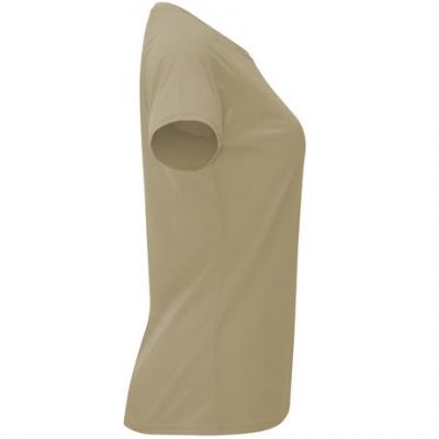 Спортивная футболка BAHRAIN WOMAN женская, ТЕМНО-ПЕСОЧНЫЙ 2XL-3