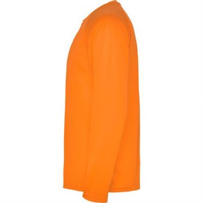 Спортивная футболка MONTECARLO L/S мужская, ФЛУОРЕСЦЕНТНЫЙ ОРАНЖЕВЫЙ M-2