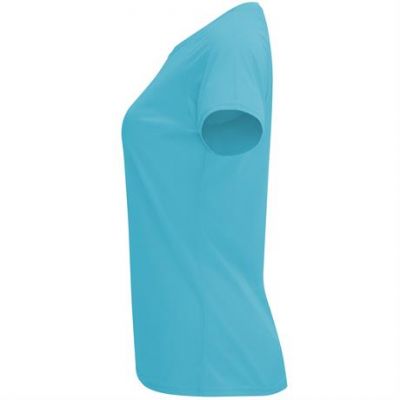 Спортивная футболка BAHRAIN WOMAN женская, БИРЮЗОВЫЙ 2XL-2