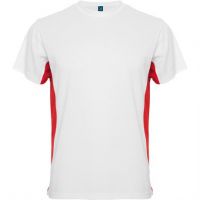 Спортивная футболка TOKYO мужская, БЕЛЫЙ/КРАСНЫЙ 2XL
