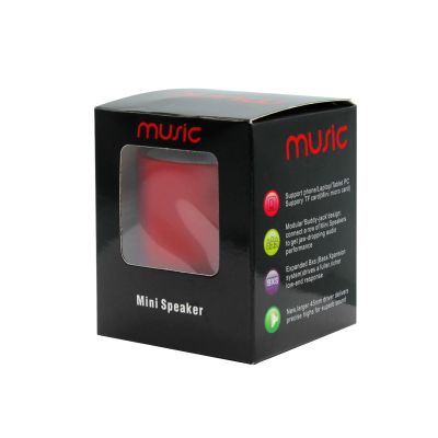 Беспроводная Bluetooth колонка Attilan (BLTS01), красная-2