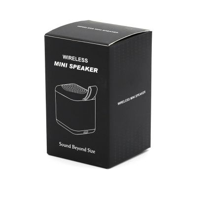 Bluetooth колонка Slaigo mini, стерео TWS, черный-7