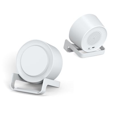 Беспроводная Bluetooth колонка U-Tone c функцией беспроводной зарядки, белый-0