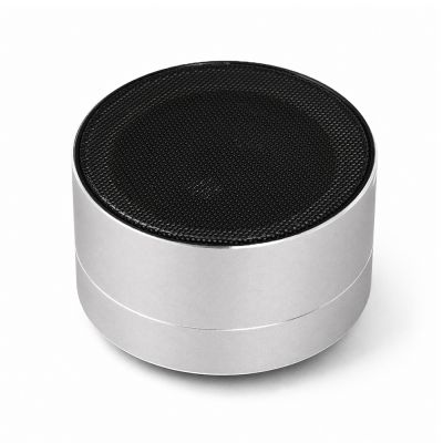 Беспроводная Bluetooth колонка MuzOn, серебристая-2