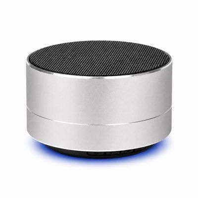 Беспроводная Bluetooth колонка MuzOn, серебристая-0