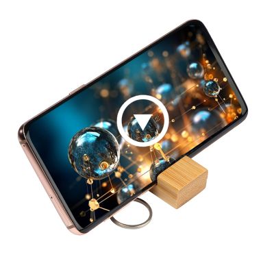 Подставка для телефона Purse, Светло-коричневый-2