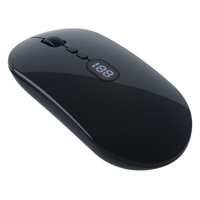 Мышь компьютерная беспроводная с индикатором Peeper, черный-1