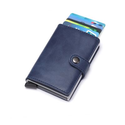 Держатель банковских карт Bakara, синий-1