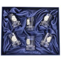 Новогодний набор стопок для водки &quot;Друг человека&quot; 6176