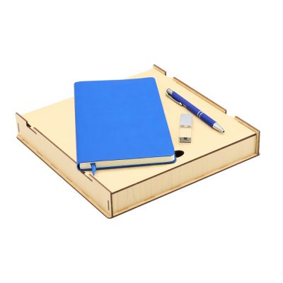 Подарочный набор Лэнни, (синий)-0