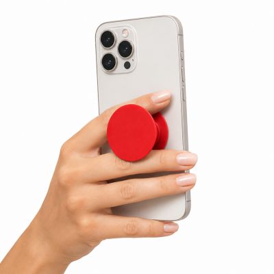 Подставка-держатель для телефона PopSocket, красный-3