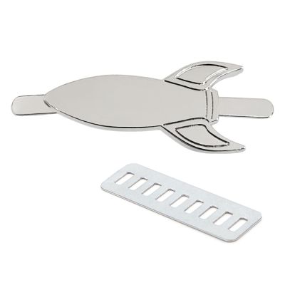 Несессер Колумб с шильдом - ракета, чёрный-2