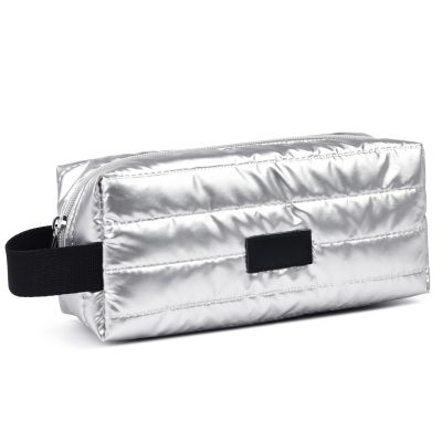 Косметичка-несессер Esquarta, чёрный/серебро-0