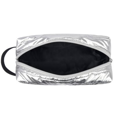 Косметичка-несессер Esquarta, чёрный/серебро-3