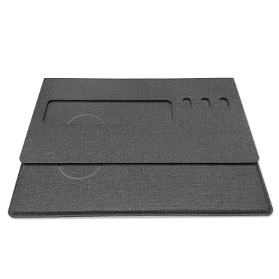 Коврик для мышки с беспроводной зарядкой Rolter, серый-1