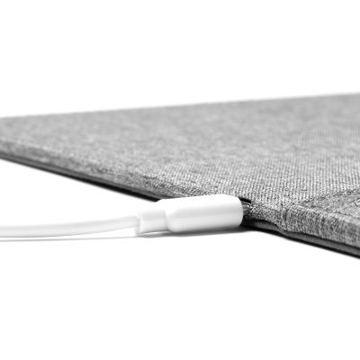 Коврик для мышки с зарядкой DEMAR, Серый-4