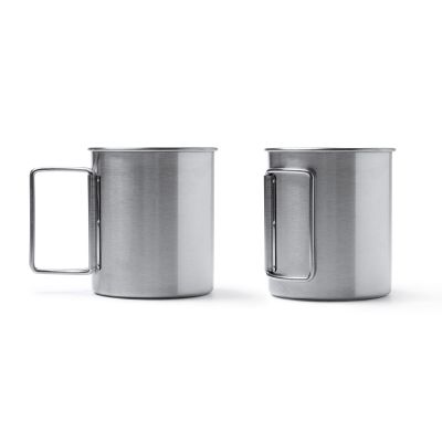 Кружка из нержавеющей стали TEIDE, Серебро-4