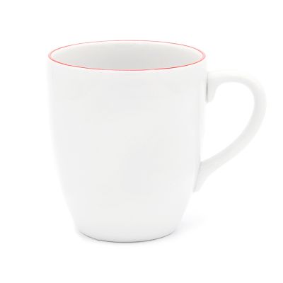 Кружка фарфоровая 300 см3 "челси", Палитра (8С1370/1Ф34), Красный-1